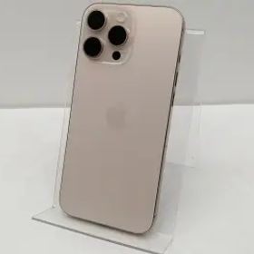 【中古】Apple 国内版 【SIMフリー】 iPhone 16 Pro Max 512GB デザートチタニウム MYWN3J/A【仙台駅東口】保証期間１ヶ月【ランクA】