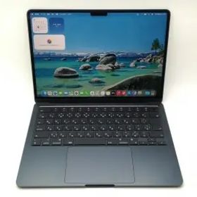 【中古】Apple MacBook Air 13インチ M2(CPU:8C/GPU:8C) 8GB/256GB ミッドナイト MLY33J/A (M2,2022)【新橋】保証期間１ヶ月【ランクB】