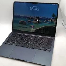 【中古】Apple MacBook Air 13インチ M2(CPU:8C/GPU:8C) 8GB/256GB ミッドナイト MLY33J/A (M2,2022)【OSU301】保証期間１ヶ月【ランクC