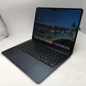 【中古】Apple MacBook Air 13インチ M2(CPU:8C/GPU:8C) 8GB/256GB ミッドナイト MLY33J/A (M2,2022)【熊本】保証期間１ヶ月【ランクA】