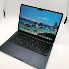 【中古】Apple MacBook Air 13インチ M2(CPU:8C/GPU:8C) 8GB/256GB ミッドナイト MLY33J/A (M2,2022)【秋葉2号】保証期間１ヶ月【ランク