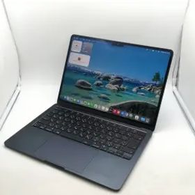 【中古】Apple MacBook Air 13インチ M2(CPU:8C/GPU:8C) 8GB/256GB ミッドナイト MLY33J/A (M2,2022)【神戸】保証期間１ヶ月【ランクB】