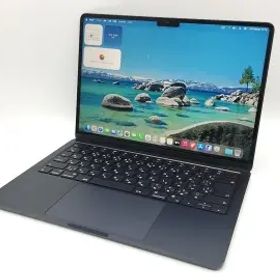 【中古】Apple MacBook Air 13インチ M2(CPU:8C/GPU:8C) 8GB/256GB ミッドナイト MLY33J/A (M2,2022)【川崎駅前】保証期間１ヶ月【ラン