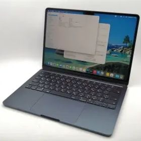 【中古】Apple MacBook Air 13インチ M2(CPU:8C/GPU:8C) 8GB/256GB ミッドナイト MLY33J/A (M2,2022)【千葉】保証期間１ヶ月【ランクA】
