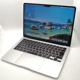 【中古】Apple MacBook Air 13インチ M2(CPU:8C/GPU:8C) 8GB/256GB シルバー MLXY3J/A (M2,2022)【大須2】保証期間１ヶ月【ランクB】