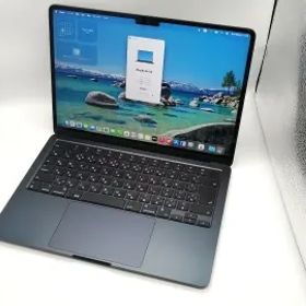 【中古】Apple MacBook Air 13インチ CTO (M2,2022) ミッドナイト M2(CPU:8C/GPU:8C)/16G/512G/30W AC【小倉駅前】保証期間１ヶ月【ラン