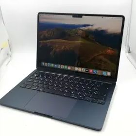 【中古】Apple MacBook Air 13インチ CTO (M2,2022) ミッドナイト M2(CPU:8C/GPU:10C)/16G/256G/30W AC【千葉】保証期間１ヶ月【ランクB