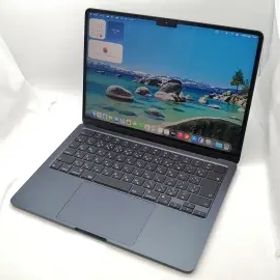 【中古】Apple MacBook Air 13インチ CTO (M2,2022) ミッドナイト M2(CPU:8C/GPU:10C)/16G/512G/35W AC(USB-Cx2)【大須2】保証期間１ヶ月