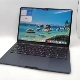 【中古】Apple MacBook Air 13インチ CTO (M2,2022) ミッドナイト M2(CPU:8C/GPU:8C)/8G/256G/67W(70W) AC【ECセンター】保証期間１ヶ月