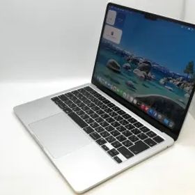【中古】Apple MacBook Air 13インチ CTO (M2,2022) シルバー M2(CPU:8C/GPU:8C)/16G/256G/67W(70W) AC【京都】保証期間１ヶ月【ランクB