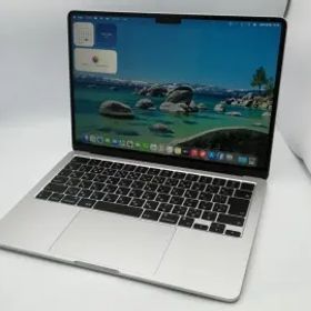 【中古】Apple MacBook Air 13インチ CTO (M2,2022) シルバー M2(CPU:8C/GPU:8C)/16G/256G/30W AC【大阪堂島】保証期間１ヶ月【ランクA】