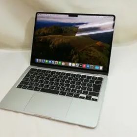【中古】Apple MacBook Air 13インチ CTO (M2,2022) シルバー M2(CPU:8C/GPU:10C)/16G/512G/35W AC(USB-Cx2)【川崎】保証期間１ヶ月【ラ