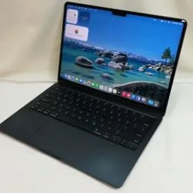 【中古】Apple MacBook Air 13インチ CTO (M2,2022) ミッドナイト M2(CPU:8C/GPU:8C)/16G/256G/30W AC【川崎】保証期間１ヶ月【ランクB】