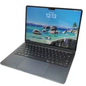 【中古】Apple MacBook Air 13インチ CTO (M2,2022) ミッドナイト M2(CPU:8C/GPU:8C)/16G/256G/30W AC【戸塚】保証期間１ヶ月【ランクA】