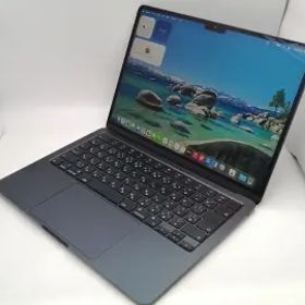 【中古】Apple MacBook Air 13インチ CTO (M2,2022) ミッドナイト M2(CPU:8C/GPU:10C)/16G/512G/35W AC(USB-Cx2)【大阪堂島】保証期間１