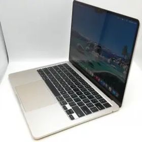 【中古】Apple MacBook Air 13インチ CTO (M2,2022) スターライト M2(CPU:8C/GPU:10C)/8G/512G/35W AC(USB-Cx2)【京都】保証期間１ヶ月【