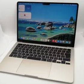 【中古】Apple MacBook Air 13インチ CTO (M2,2022) スターライト M2(CPU:8C/GPU:8C)/16G/512G/30W AC【大須2】保証期間１ヶ月【ランクB