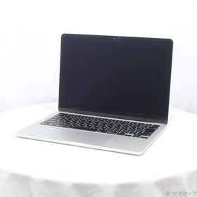 (中古)Apple MacBook Air 13.6-inch Mid-2022 MLXY3J/A Apple M2 8コアCPU_10コアGPU 16GB SSD256GB シルバー (26.3 Tahoe)(297-ud)