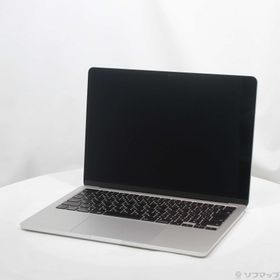 (中古)Apple MacBook Air 13.6-inch Mid-2022 MLXY3J/A Apple M2 8コアCPU_10コアGPU 16GB SSD256GB シルバー (26.3 Tahoe)(262-ud)