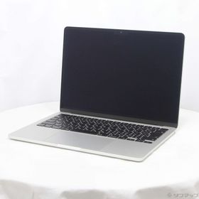 (中古)Apple MacBook Air 13.6-inch Mid-2022 MLXY3J/A Apple M2 8コアCPU_10コアGPU 16GB SSD256GB シルバー (26.3 Tahoe)(377-ud)