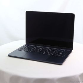 (中古)Apple MacBook Air 13.6-inch Mid-2022 MLY33J/A Apple M2 8コアCPU_8コアGPU 8GB SSD256GB ミッドナイト (26.3 Tahoe)(377-ud)