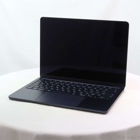 (中古)Apple MacBook Air 13.6-inch Mid-2022 MLY33J/A Apple M2 8コアCPU_8コアGPU 8GB SSD256GB ミッドナイト (26.3 Tahoe)(276-ud)