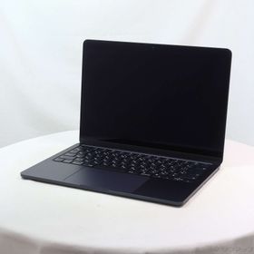 (中古)Apple MacBook Air 13.6-inch Mid-2022 MLY33J/A Apple M2 8コアCPU_8コアGPU 8GB SSD256GB ミッドナイト (26.3 Tahoe)(377-ud)