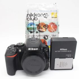 7049ショット！■極上品■ Nikon D5600 ボディ ブラック
