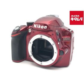 【中古】 【良品】 ニコン D3200 ボディ レッド