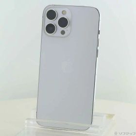 【中古】Apple(アップル) iPhone13 Pro Max 128GB シルバー MLJ53J／A SIMフリー 【344-ud】