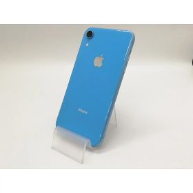 【中古】Apple 国内版 【SIMフリー】 iPhone XR 64GB ブルー MT0E2J/A【福岡天神】保証期間1ヶ月【ランクC】