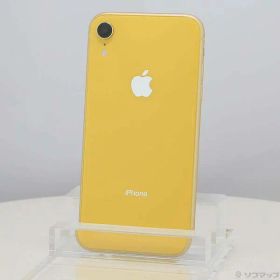 【中古】Apple(アップル) iPhoneXR 64GB イエロー MT082J／A SoftBank 【276-ud】