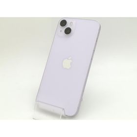 【中古】Apple docomo 【SIMフリー】 iPhone 14 Plus 128GB パープル MQ4E3J/A【静岡】保証期間１ヶ月【ランクB】