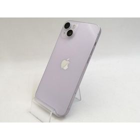 【中古】Apple SoftBank 【SIMフリー】 iPhone 14 Plus 128GB パープル MQ4E3J/A【大宮東口】保証期間１ヶ月【ランクB】