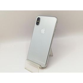 【中古】Apple docomo 【SIMロック解除済み】 iPhone X 64GB シルバー MQAY2J/A【戸塚】保証期間１ヶ月【ランクC】