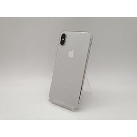 【中古】Apple au 【SIMロック解除済み】 iPhone X 64GB シルバー MQAY2J/A【札幌南2条】保証期間１週間【ランクC】