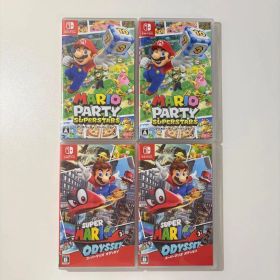 【まとめ売り】マリオパーティ スーパースターズ オデッセイ ソフト4本セット