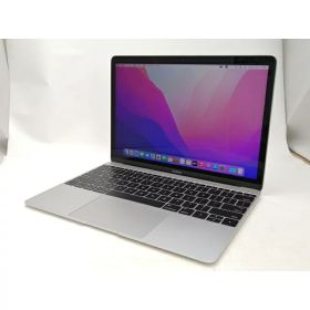 【中古】Apple MacBook 12インチ CTO (Early 2016) シルバー Core m5 (1.2G)/8G/512G(SSD)/intel HD 515【新宿2】保証期間1ヶ月【ランクC】