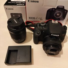 Canon デジタル一眼レフカメラ EOS Kiss X8i レンズ2本付き