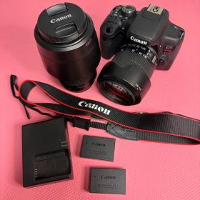 Canon EOS kissX8i 18-55mm 55-250mm 一眼カメラ