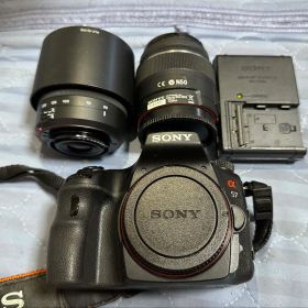 SONY α57 デジタル一眼レフカメラ ダブルズームレンズキット
