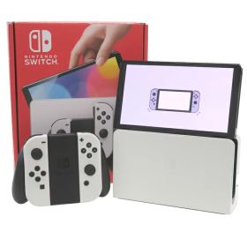 【Nintendo】任天堂『Nintendo Switch 有機ELモデル / ホワイト』HEG-S-KAAAA 2021年10月発売 ゲーム機本体 1週間保証【中古】