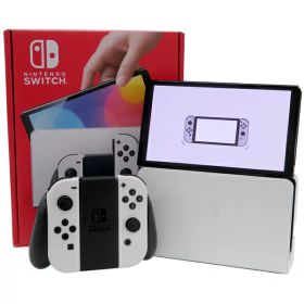 【Nintendo】任天堂『Nintendo Switch 有機ELモデル / ホワイト』HEG-S-KAAAA 2021年10月発売 ゲーム機本体 1週間保証【中古】