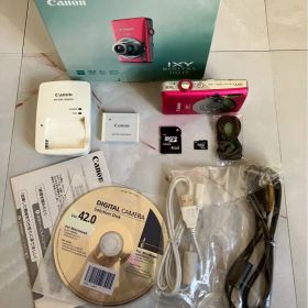 Canon IXY DIGITAL 110 IS レッド