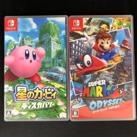 中古 Switch 星のカービィ スーパーマリオオデッセイ
