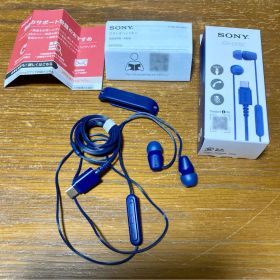 【新品】SONY ステレオヘッドフォン IER-EX15C ブルー