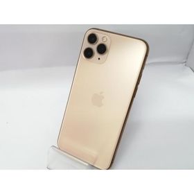 【中古】Apple au 【SIMロック解除済み】 iPhone 11 Pro 256GB ゴールド MWC92J/A【スマーク伊勢崎】保証期間１ヶ月【ランクC】