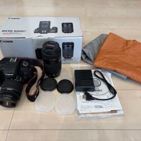 Canon EOS 8000D デジタル一眼レフカメラ ダブルズームキット 本体