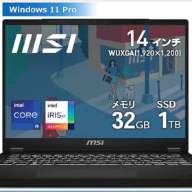 MSI Modern-14 core-i9 32GB 1TB