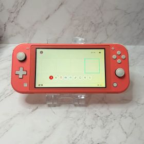 【動作品・美品】ニンテンドー スイッチ ライト コーラル 本体 Switch